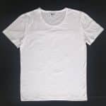 Remera básica corte Unisex Color Blanco