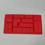 Molde de silicona de piezas lego