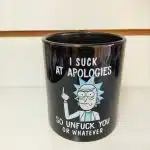 Taza negra sublimada