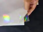 Vinil Adhesivo Holográfico Transparente - Imagen 2