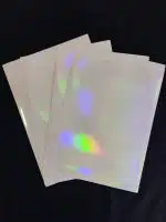 Vinil Adhesivo Holográfico Transparente