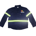 Camisas de Trabajo Personalizadas con Logo y Cintas Reflectivas para Uniformes de Empresa