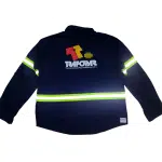 Camisas de Trabajo Personalizadas con Logo y Cintas Reflectivas para Uniformes de Empresa